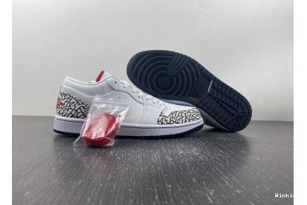 338145-162 Low Jordan Cement  Grey 1 Phat 0813